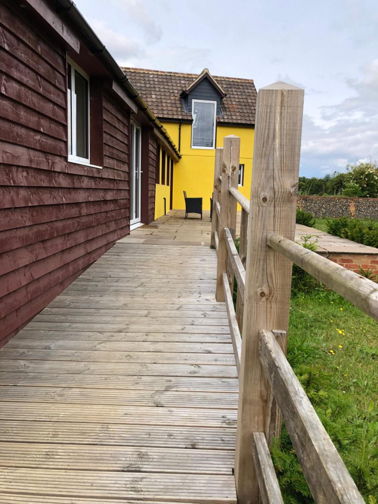 Lower Farm Lodge Stowmarket Exterior foto